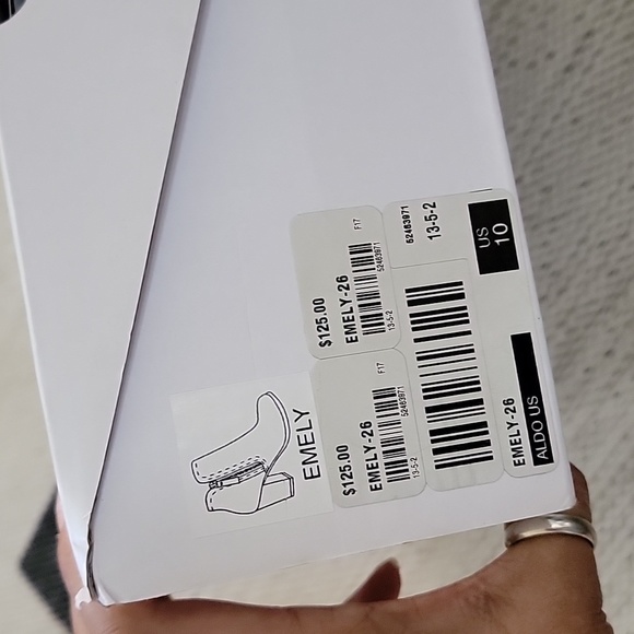 Aldo Tan Leather Booties | Emely | SZ:10 - Picture 11 of 13